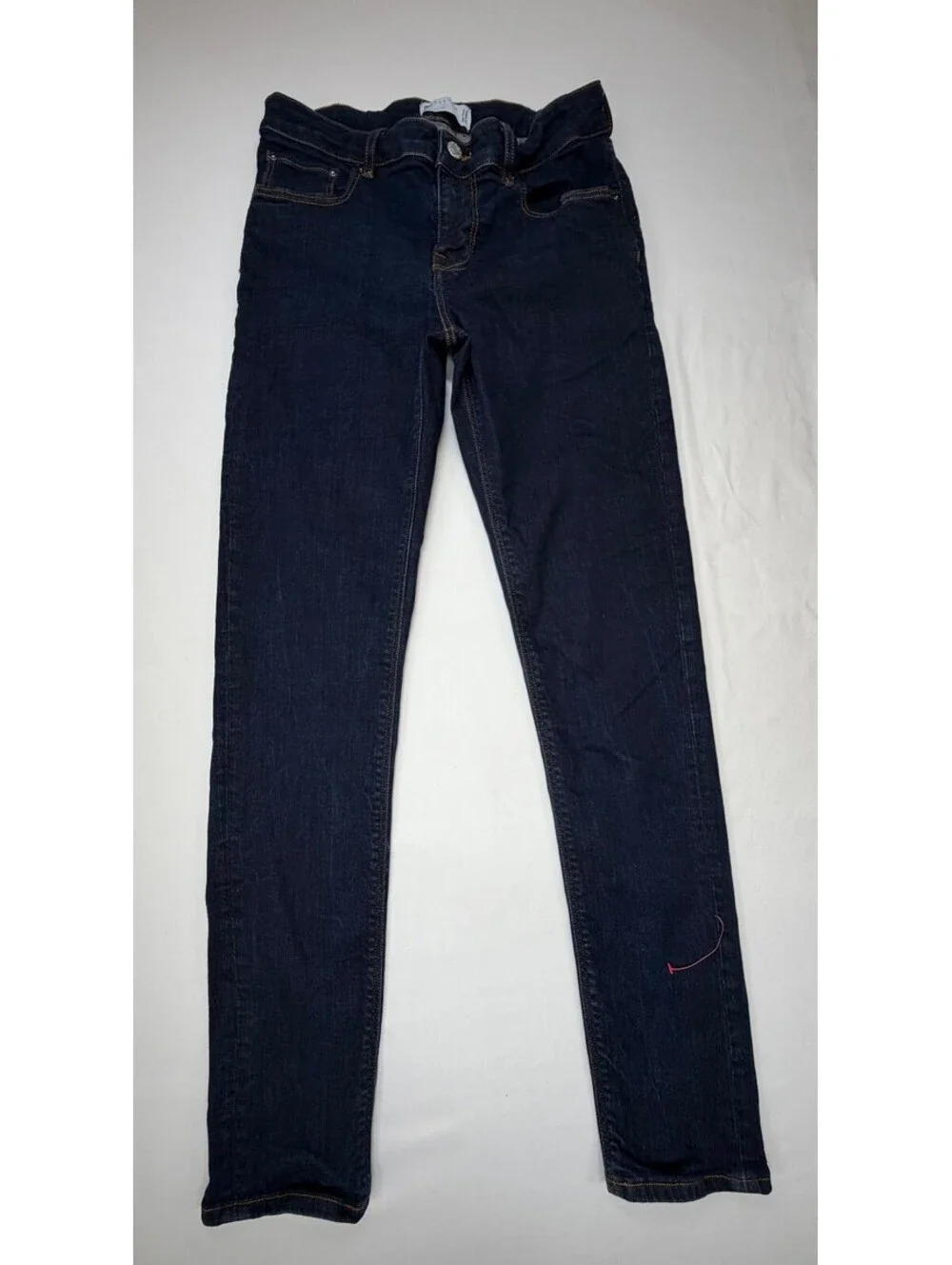 Asos Design Men's Skinny Jeans Dark Wash Denim Mid-Rise Slim Size 28 Blue NWOT